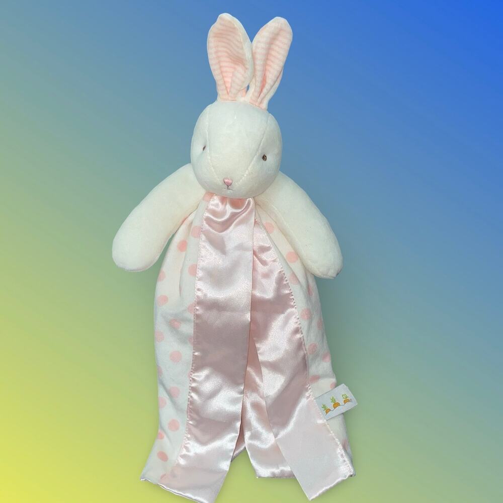 Bunnies By The Bay Lovey Rabbit Blossom Dot Bunny Rabbit Buddy Security Blanket